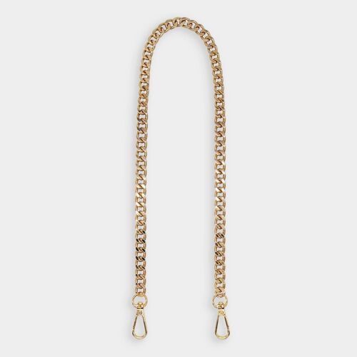 Luxe Gold Metal Chunky Chain Bag Strap