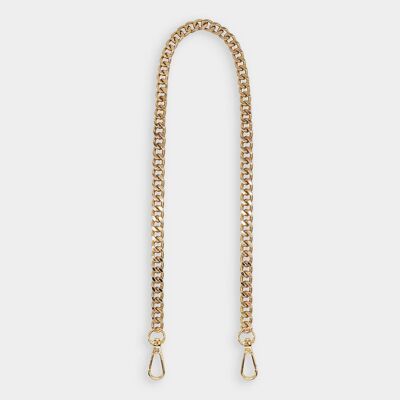 Luxe Gold Metal Chunky Chain Bag Strap