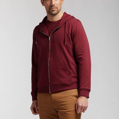 Montaigne - Unisex organic cotton zipped hoodie - colors