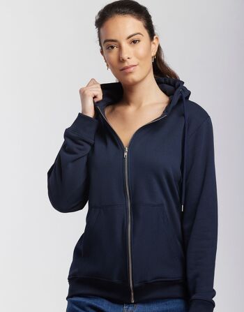 Montaigne - Hoodie zippé coton bio unisexe - couleurs 4