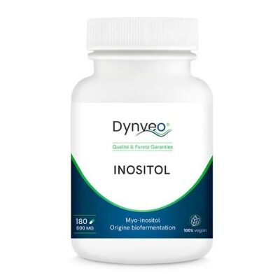 Inositol - 100% puro y en dosis altas - 600 mg / 180 cápsulas