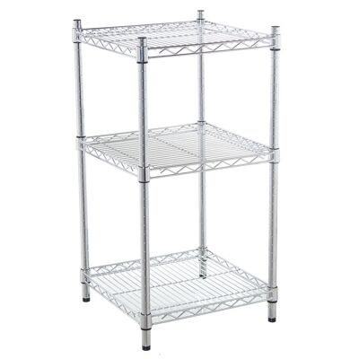 METAL SHELF 3 SHELVES _90X46X46 CM ST83989