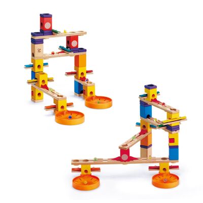 Hape - Wooden Toy - Marble Run - Quadrilla - Musical Run