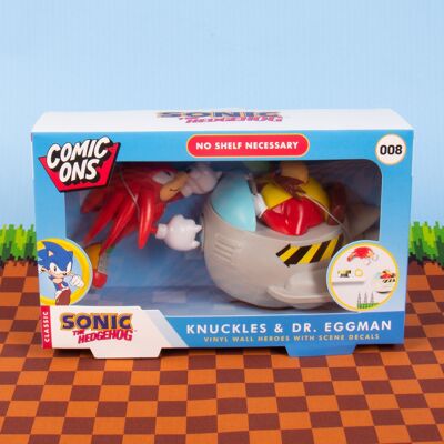 Sonic Comic Ons (Knuckles & Dr. Eggman)