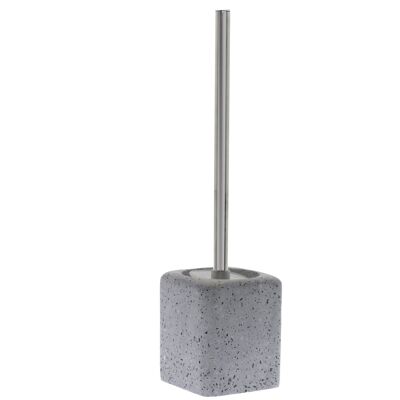 GRAY/SPIKE ACRYLIC BATHROOM TOILET HOLDER _10X10X41CM ST87223