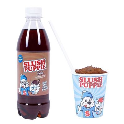 SLUSH PUPPiE Sirop de Cola Zéro Sucre 500ml