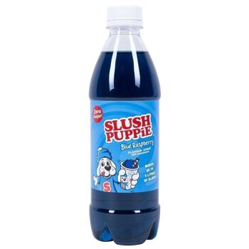 SLUSH PUPPiE Sirop de Framboise Bleue Zéro Sucre 500 ml 2