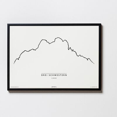 Drei Schwestern Vorarlberg Illustration