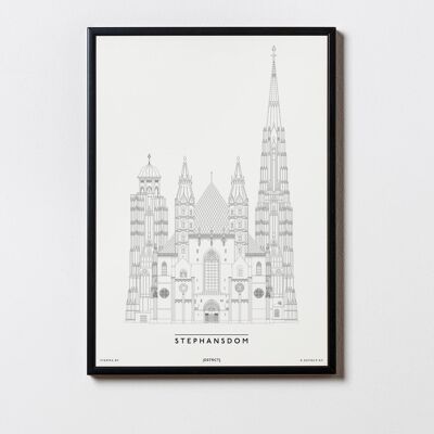 Stephansdom Design rigoroso Vienna