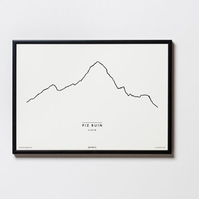 Piz Buin Illustration Vorarlberg