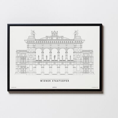 Wiener Staatsoper Strict Design Vienne