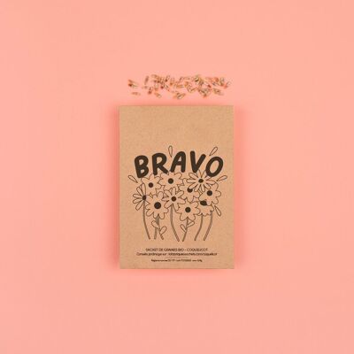 Bravo - Sachet de graines de Coquelicot