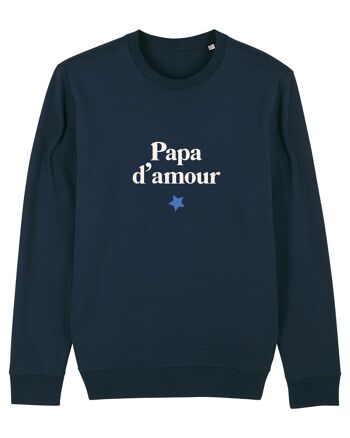 SWEAT NAVY PAPA D'AMOUR 2