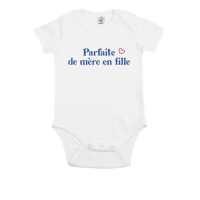 BODYS BLANC PARFAITE DE MÈRE EN FILLE WAF