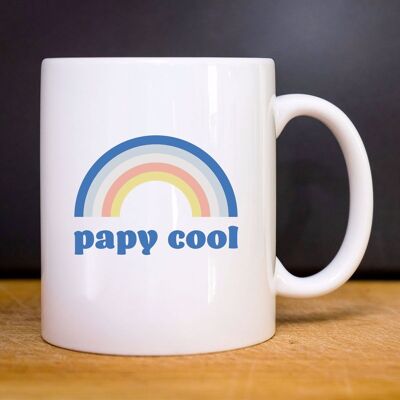 COOL PAPY WHITE BECHER 3