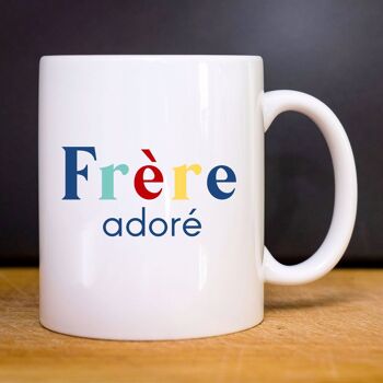 MUG BLANC FRÈRE ADORÉ