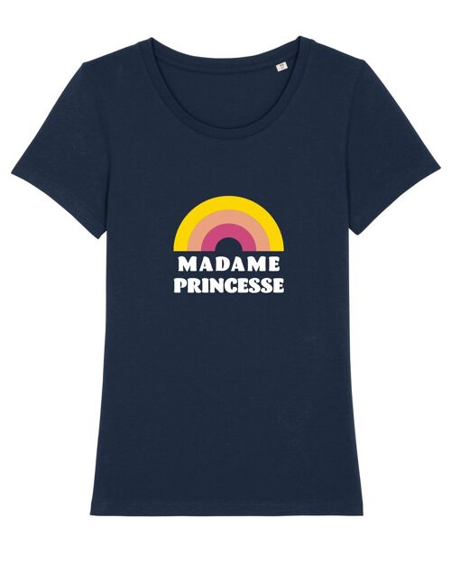 TSHIRT NAVY MADAME PRINCESSE WAF