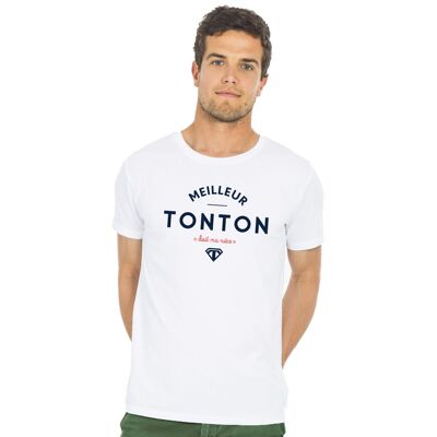 CAMISETA BLANCA BEST TONTON DIXIT MA SOBRINA