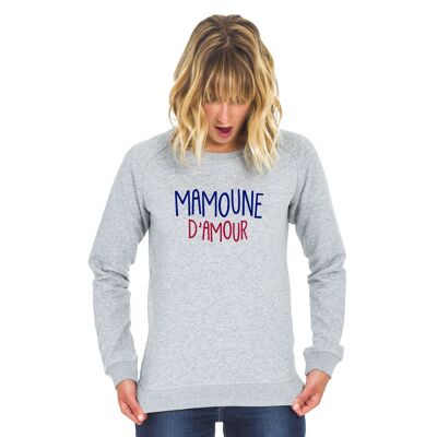 CHINESISCHER GRAUER SWEATSHIRT MAMOUNE D’AMOUR