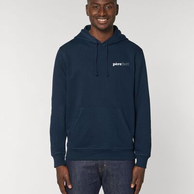 NAVY FATHER FECT HEART HOODIE