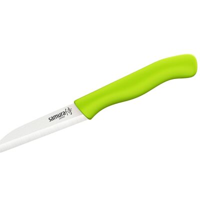 Fruit knife, green handle, zirconia ceramic-sc-011grn