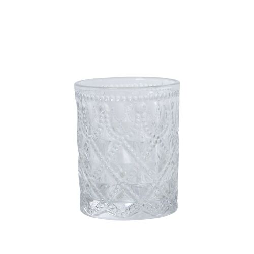 VASO CRISTAL BAJO TRANSPARENTE270ML °8X10CM, APTO LAVAVAJILLAS ST14997