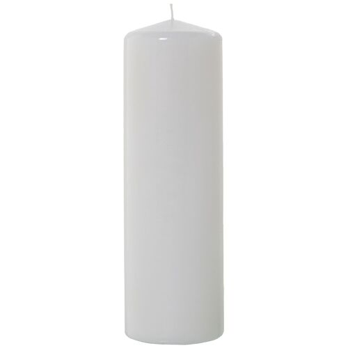 VELA CERA BLANCA 25 CM °8X25CM, DURACIËN 125H. APROX ST29483