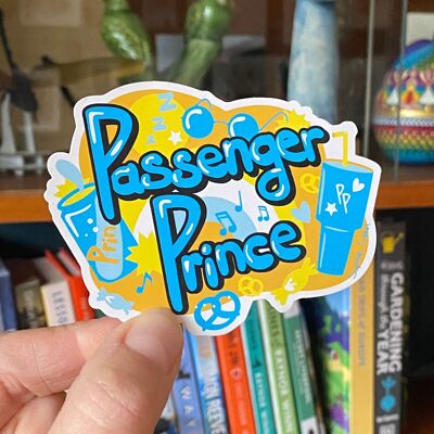 Passenger Prince Big Vinyl sticker