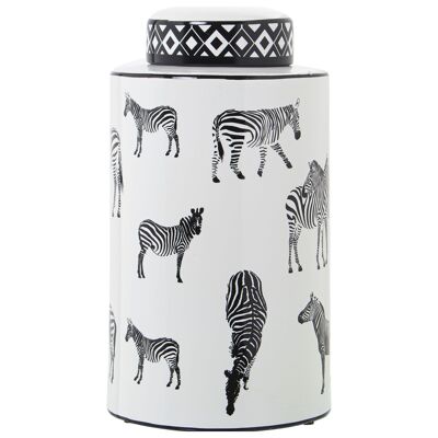 ZEBRE IN CERAMICA TIBOR °18X33CM ST60691