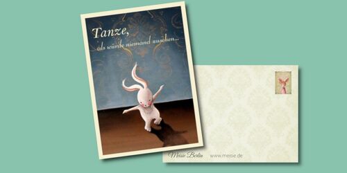 Postkarte "Tanze..."