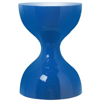 TABOURET MÉTAL ÉMAIL BLEU _°29X41CM ST75895 4