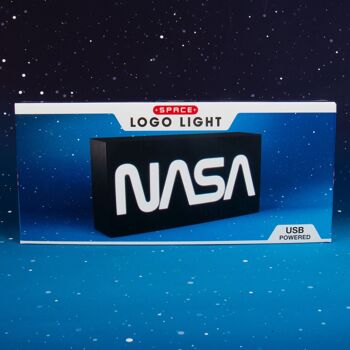 Lumière du logo de la NASA 2