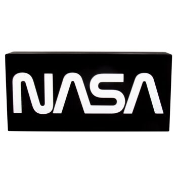 Lumière du logo de la NASA 3