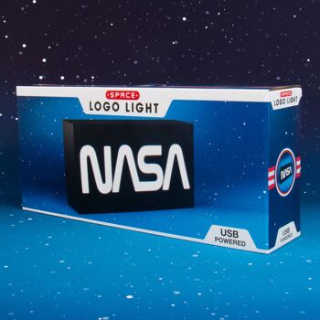 Lumière du logo de la NASA 4