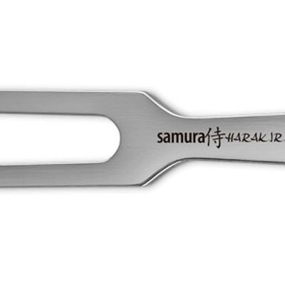 HARAKIRI 20cm Carving fork (Black)-SHR-0065B
