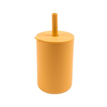 Gobelet avec paille en silicone pour bébé de 170 ml - Par Tiny Dining 16