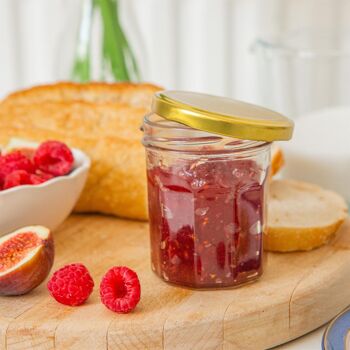 Pot de confiture en verre de 185 ml avec couvercle - Par Argon Tableware 10