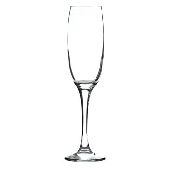 Flûte à champagne en verre classique de 220 ml – Palette de 1920 – Par Argon Tableware 6