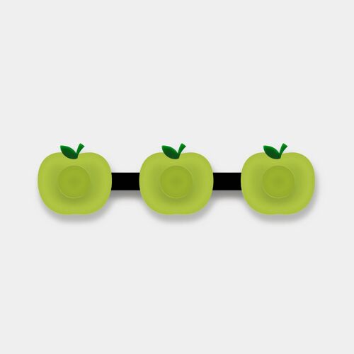 Green Apple Pattern Chiffon Hanger- accroche chiffon objet deco cuisine