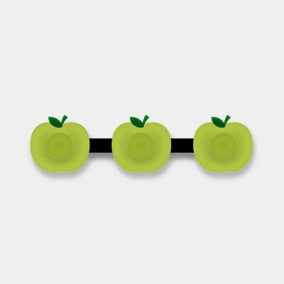Green Apple Pattern Rag Hanger - gruccia per stracci per oggetti decorativi da cucina