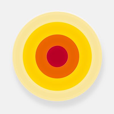 Circles Coaster – farbenfroher Design-Untersetzer