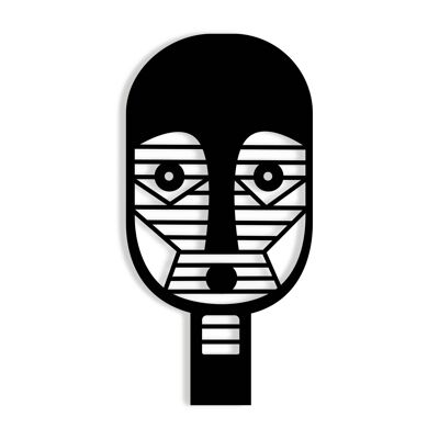 Afrikanische Maske, dekoratives Design, 59 cm – originelle Innendekoration
