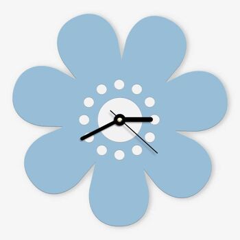 Horloge design et originale Fleur 7 pétales - décoration intérieure 1