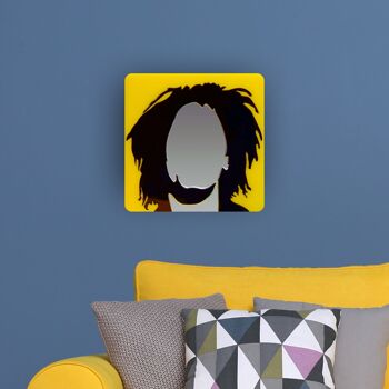 Miroir Bob Marley- décoration design et originale 2
