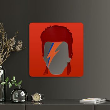 Miroir David Bowie- décoration design et originale 3