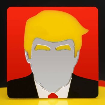 Miroir Donald Trump- décoration design et originale 1
