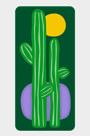 Panneau Cactus - décoration design et originale 4