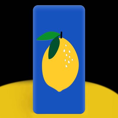 Zitronen-Dekorationspaneel – Designer-Wanddekoration