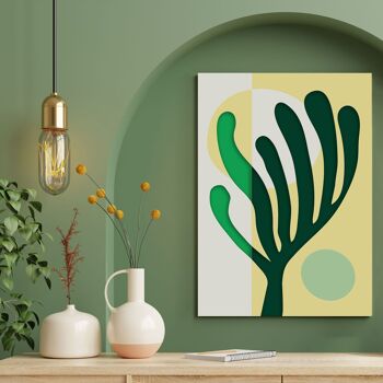 Panneau Mural Déco Inspiration Matisse - décoration design et originale 4