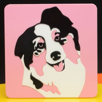 Panneau Décoratif Berger Australien - tableau chien décoration intérieure 3